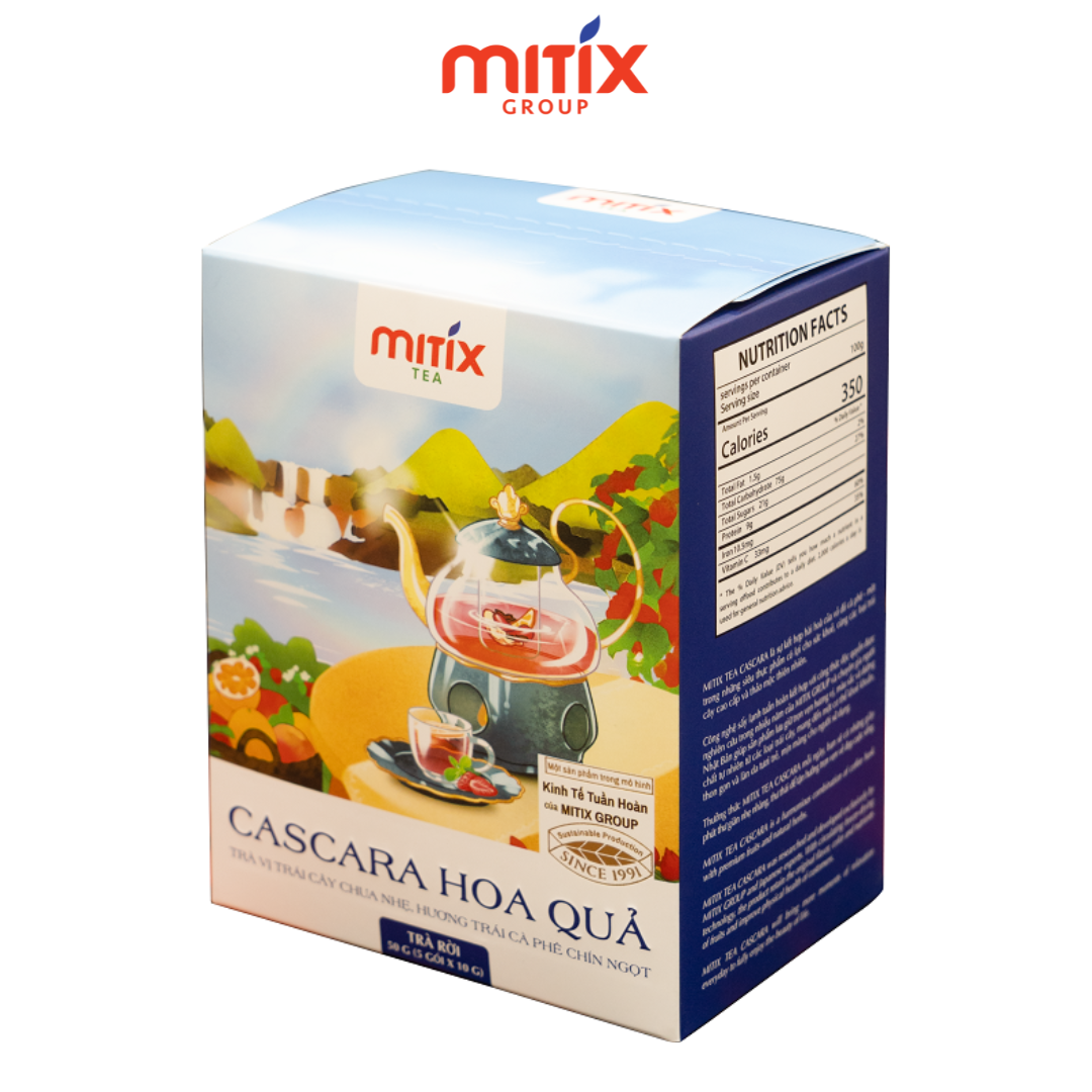 Mitix Tea Trà Cascara hoa quả hộp 50gr