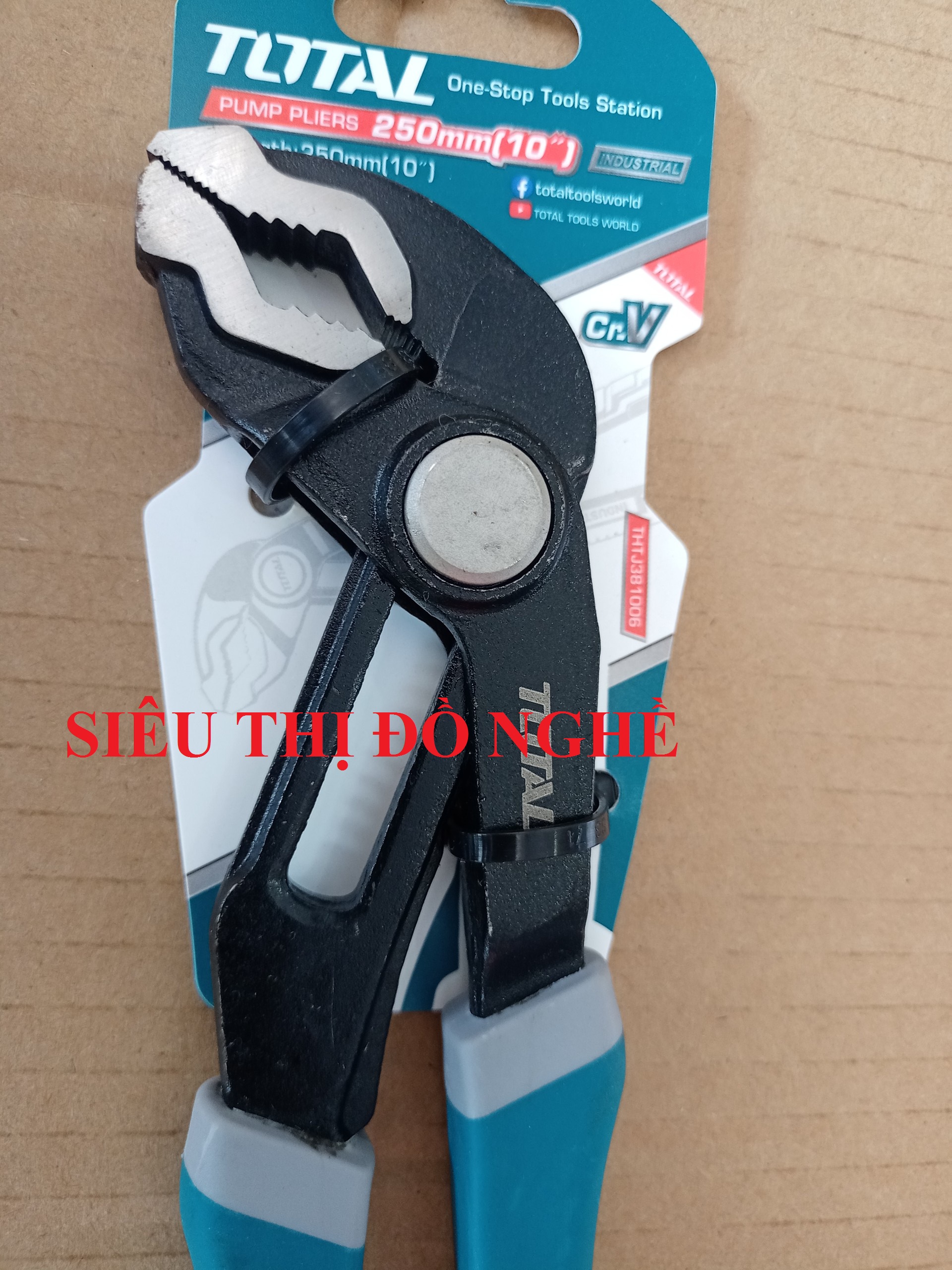 Kềm mỏ quạ 10"/250mm TOTAL THTJ381006
