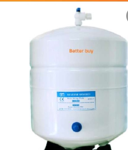 Bình áp thép máy lọc nước RO 10l (gồm bình áp đế bìnhvan bình áp),