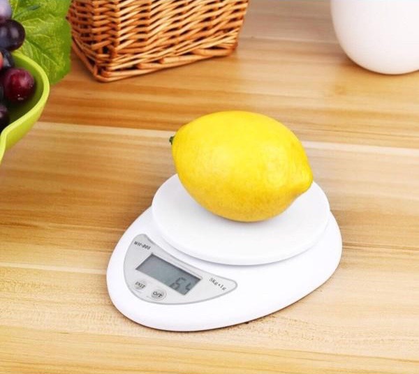 [FREESHIP] Cân Điện Tử Nhà Bếp Mini Electronic Kitchen Scale B05 5kg 0093