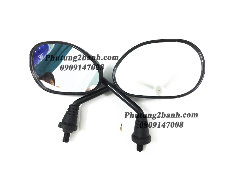 Cặp kính chiếu hậu Yamaha kiểu truyền thống