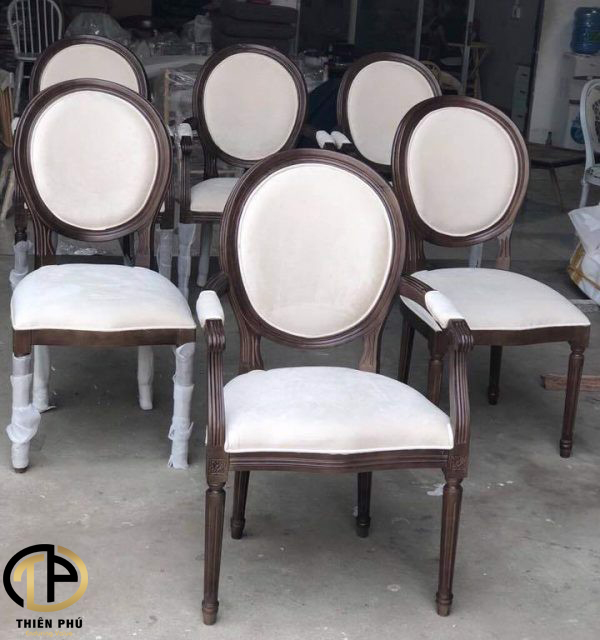 Ghế Louis Có Tay Tân Cổ Điển Cao Cấp