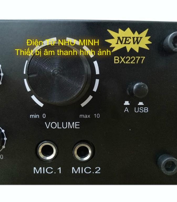 Ampli mini DC12V BX-2277 - Âm Ly Nhỏ Có BLUETOOTH USB Califlower