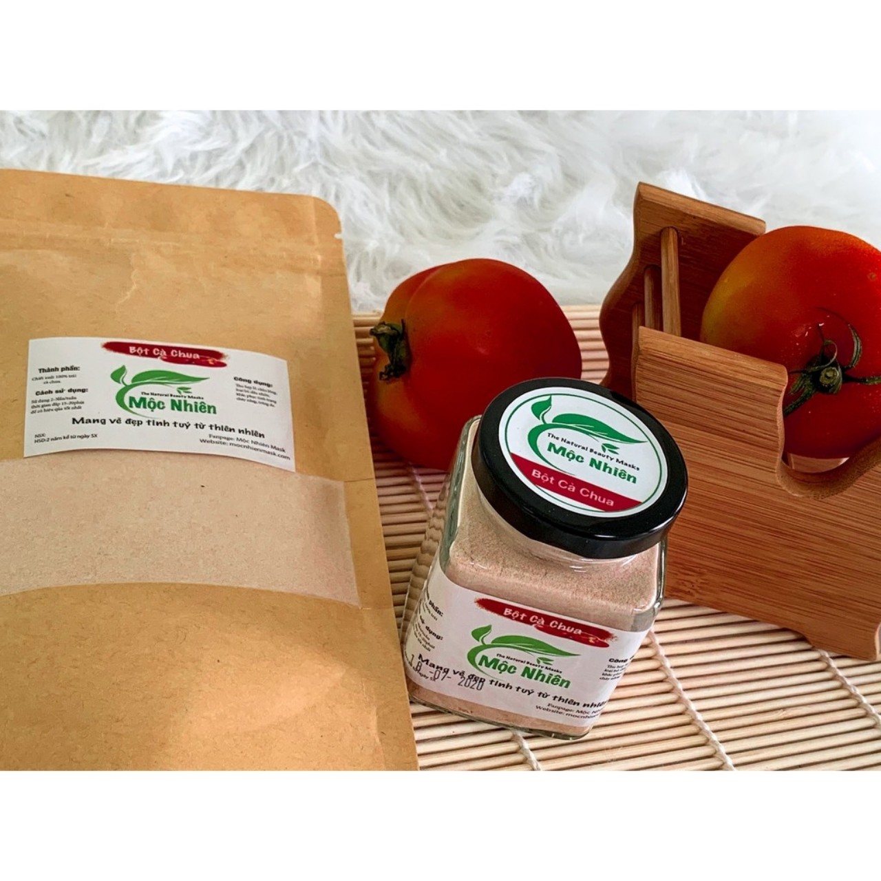 Bột Cà Chua Sấy lạnh 100% Nguyên Chất-[Dưỡng da trắng mịn]