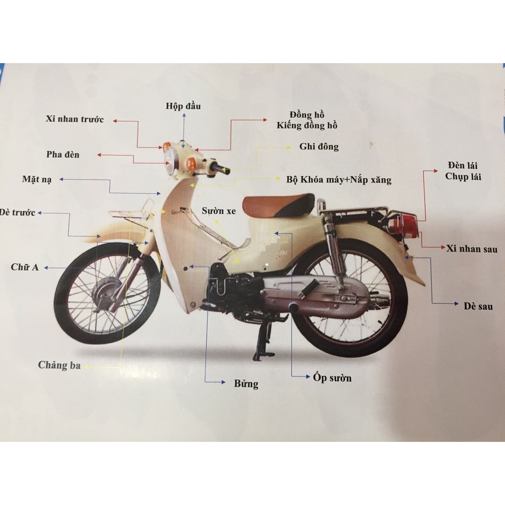 Honda Super Cub 50110 Street có thêm màu mới cá tính hơn