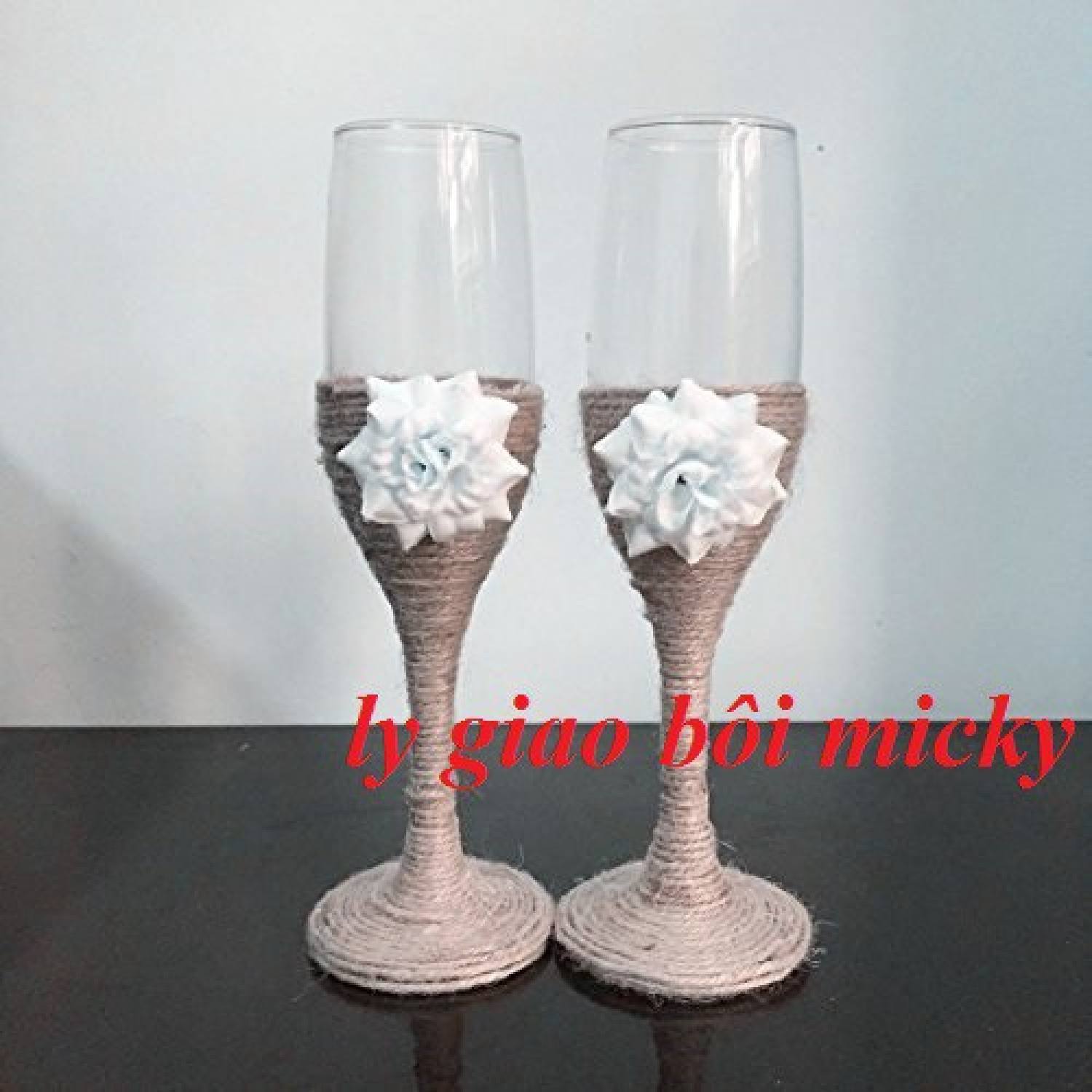 ly rượυ cô dâu chú rể đám cưới cao cấp( nhều mẫu đi kèm)