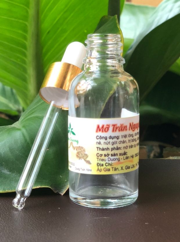 Mỡ trăn nguyên chất Triêu Dương