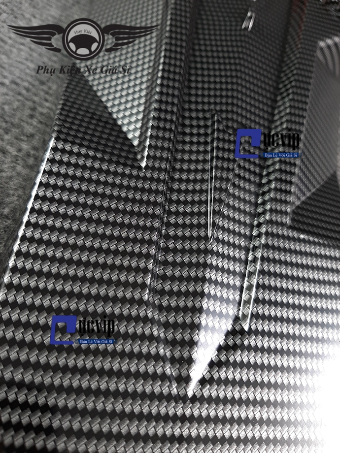 Dè Sau Carbon Kiểu Sonic Gắn Xe Vario/Click 2018 - 2019 MS1555