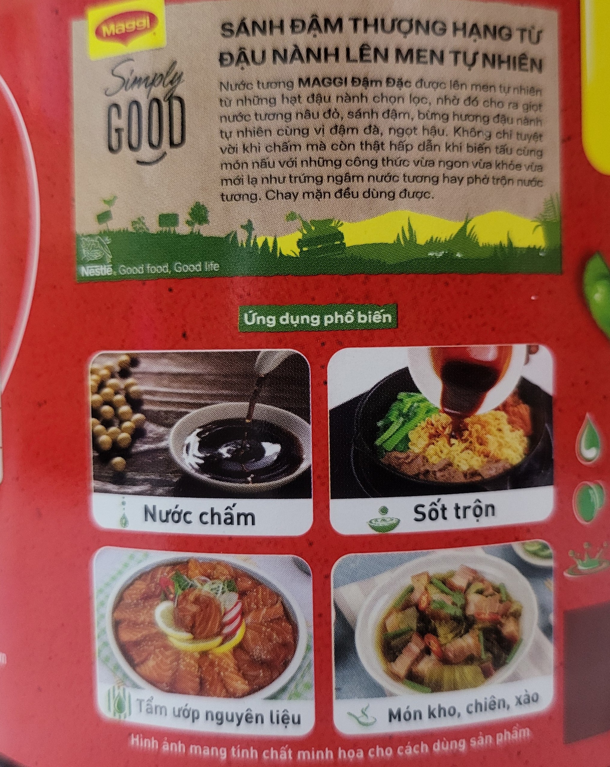 [BÌNH 1.8 Lít – ĐẬM ĐẶC] NƯỚC TƯƠNG ĐẬU NÀNH (mẫu mới) [VN] MAGGI Dark Soybean Sauce