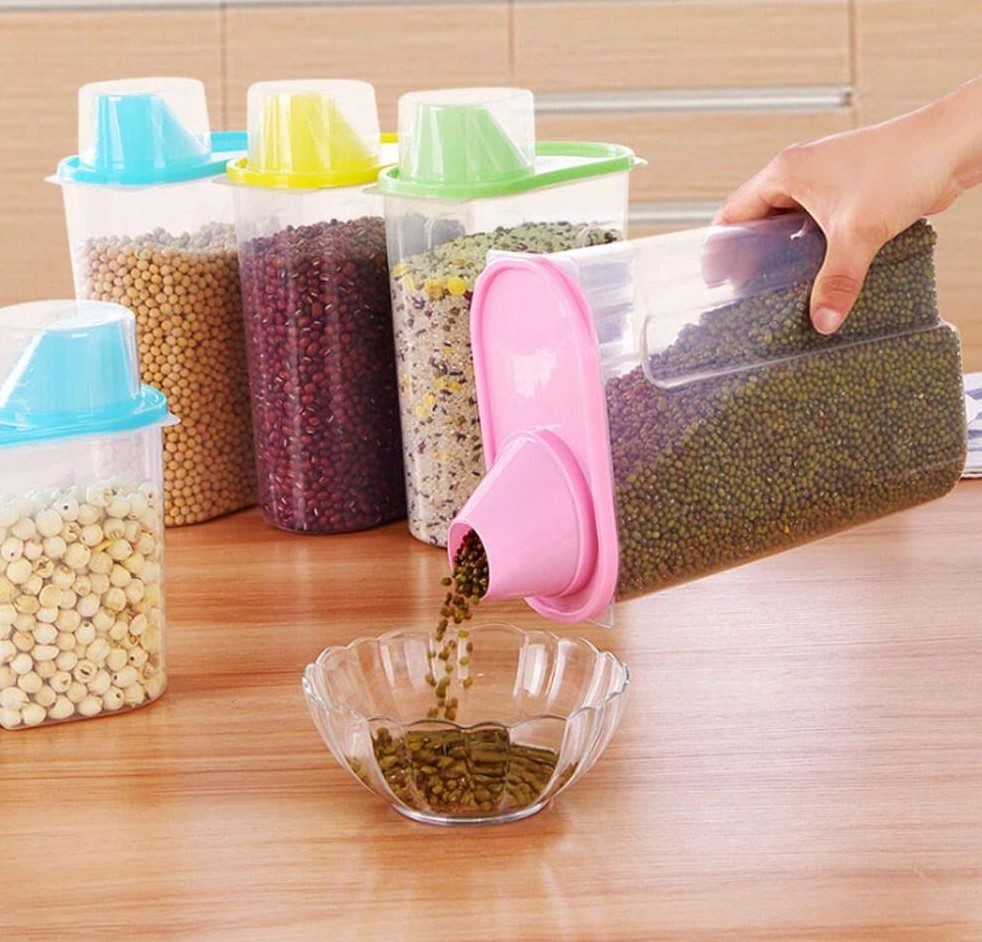 Thùng đựng gạo, thùng đựng ngũ cốc 2.5L