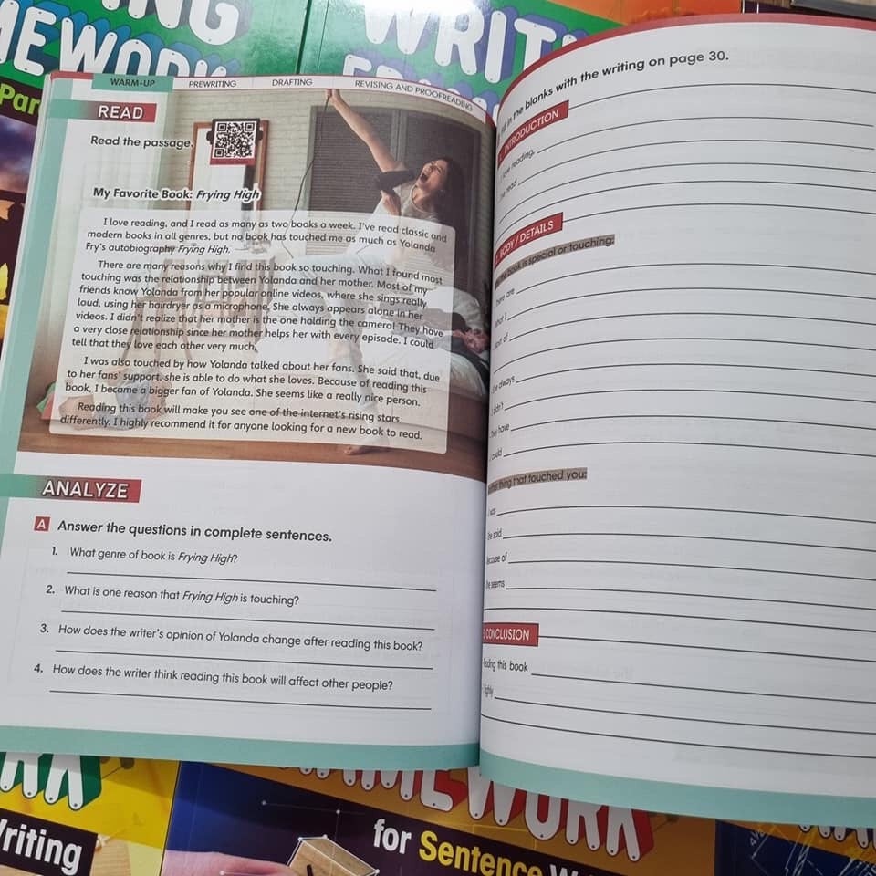 Bộ Writing framework 18c nhập màu