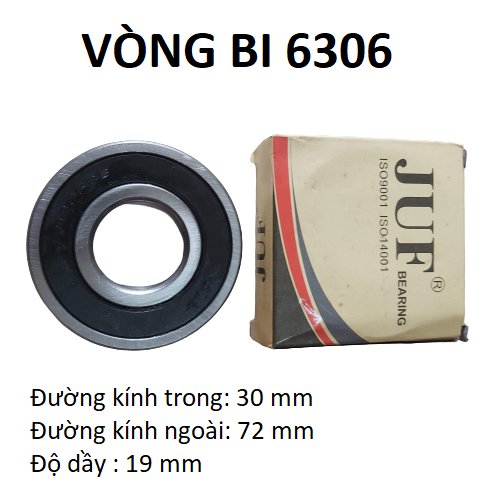 01 vòng bi 6306 JUF