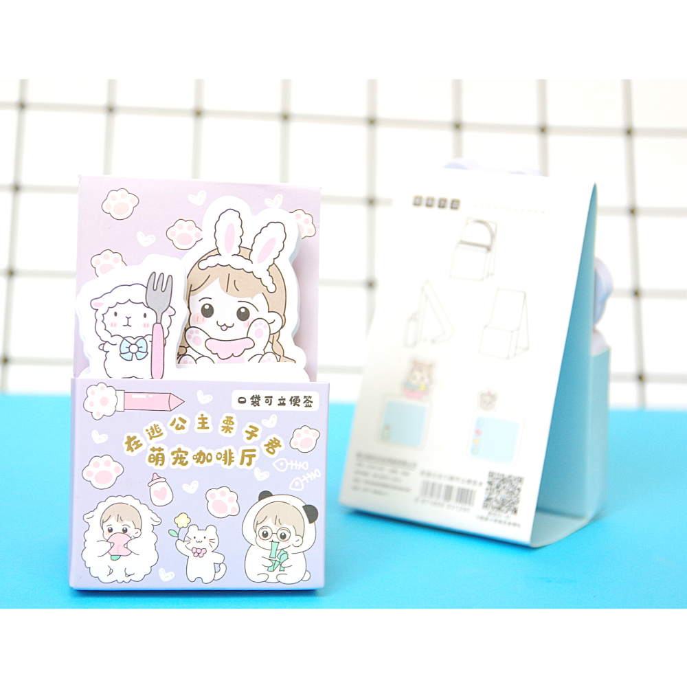 Giấy Note Hình Cô Gái Dễ Thương (6x10cm)