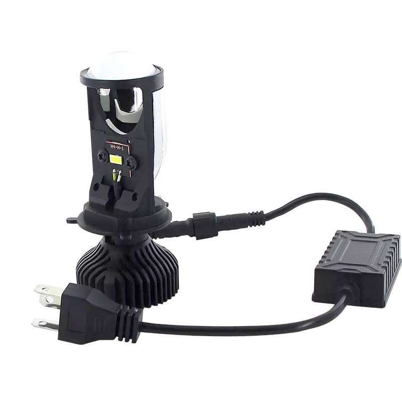 Đèn pha led bi cầu t9 cos pha quạt tản nhiệt