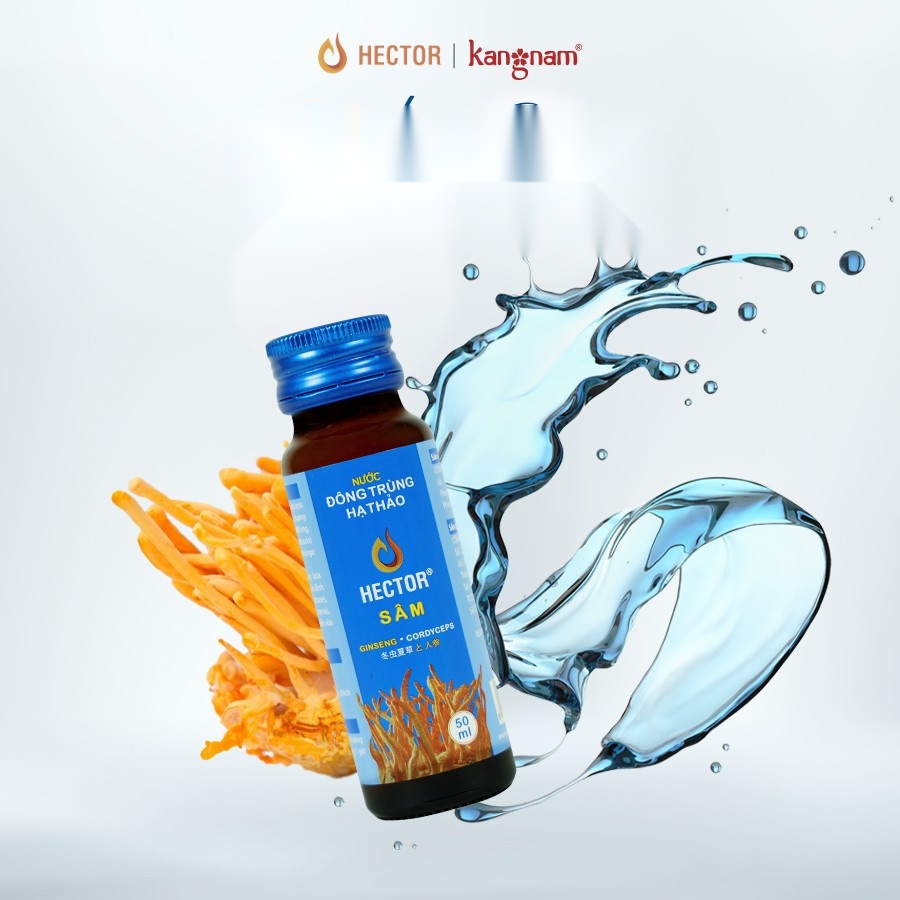 [HCM]Nước Đông Trùng Hạ Thảo Hector Sâm 50ml [Combo 2 Chai]