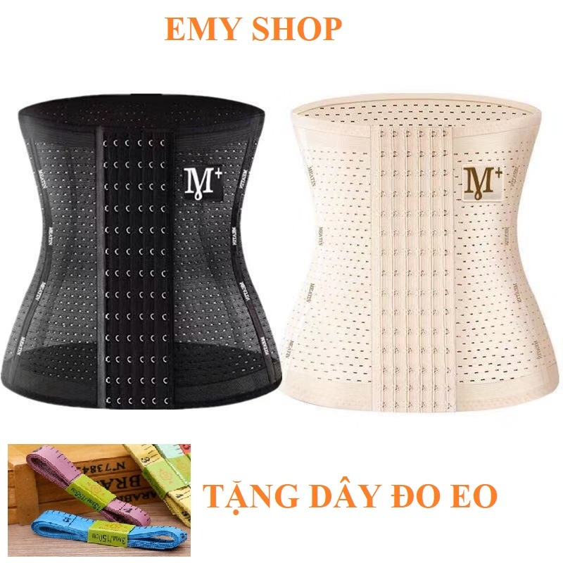 Đai Nịt Bụng Định Hình Mẫu Mới 6 Nấc Cài - 4 Thanh Chống Cuộn - Chiều Cao Gen 25cm - Chất Gen Mềm Co Giãn Tốt - Gen Bụng Tạo Vòng Eo Thon - Đai Nịch Bụng Thông Hơi Giảm Eo, Giảm Mỡ Sau Sinh