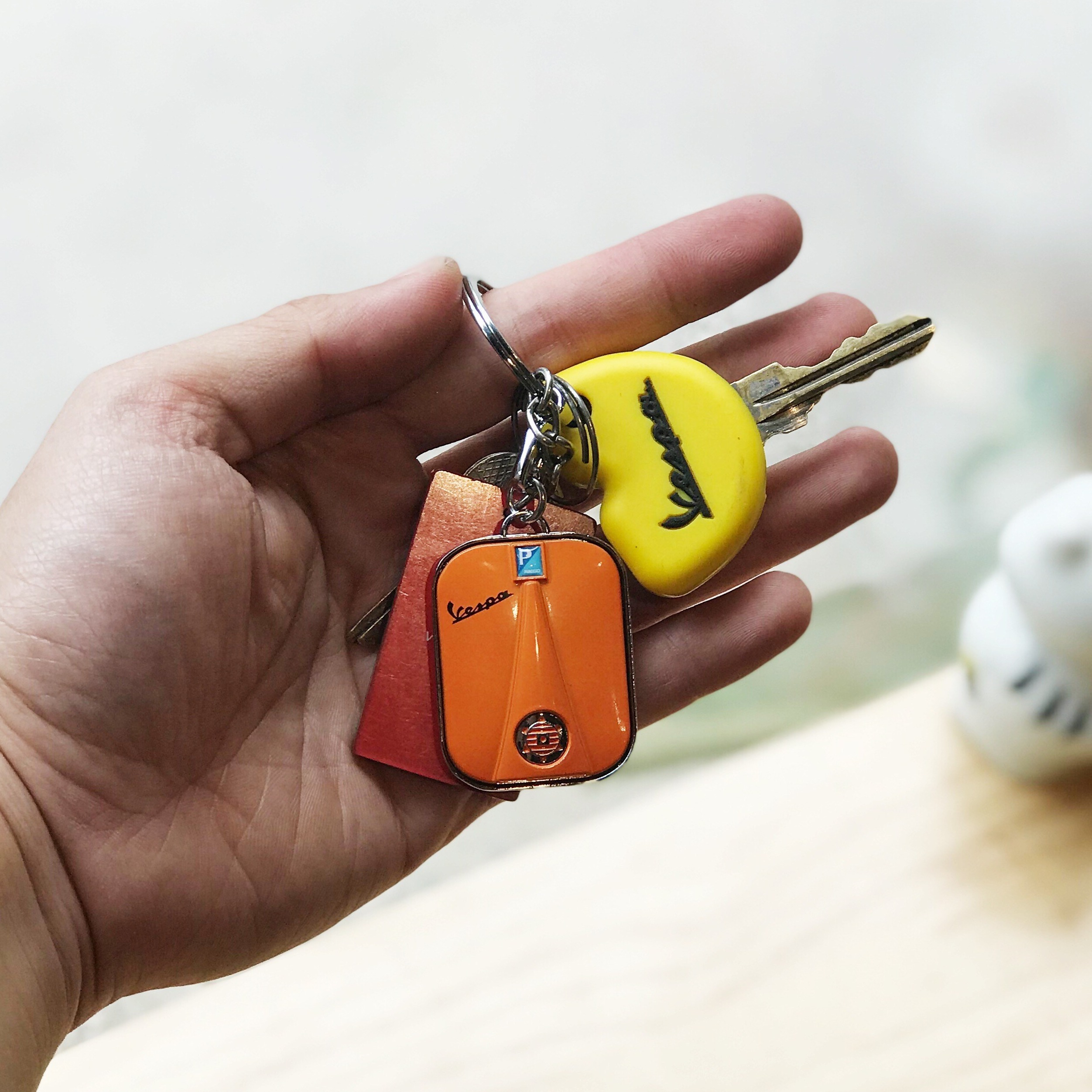 MÓC CHÌA KHÓA INOX VESPA