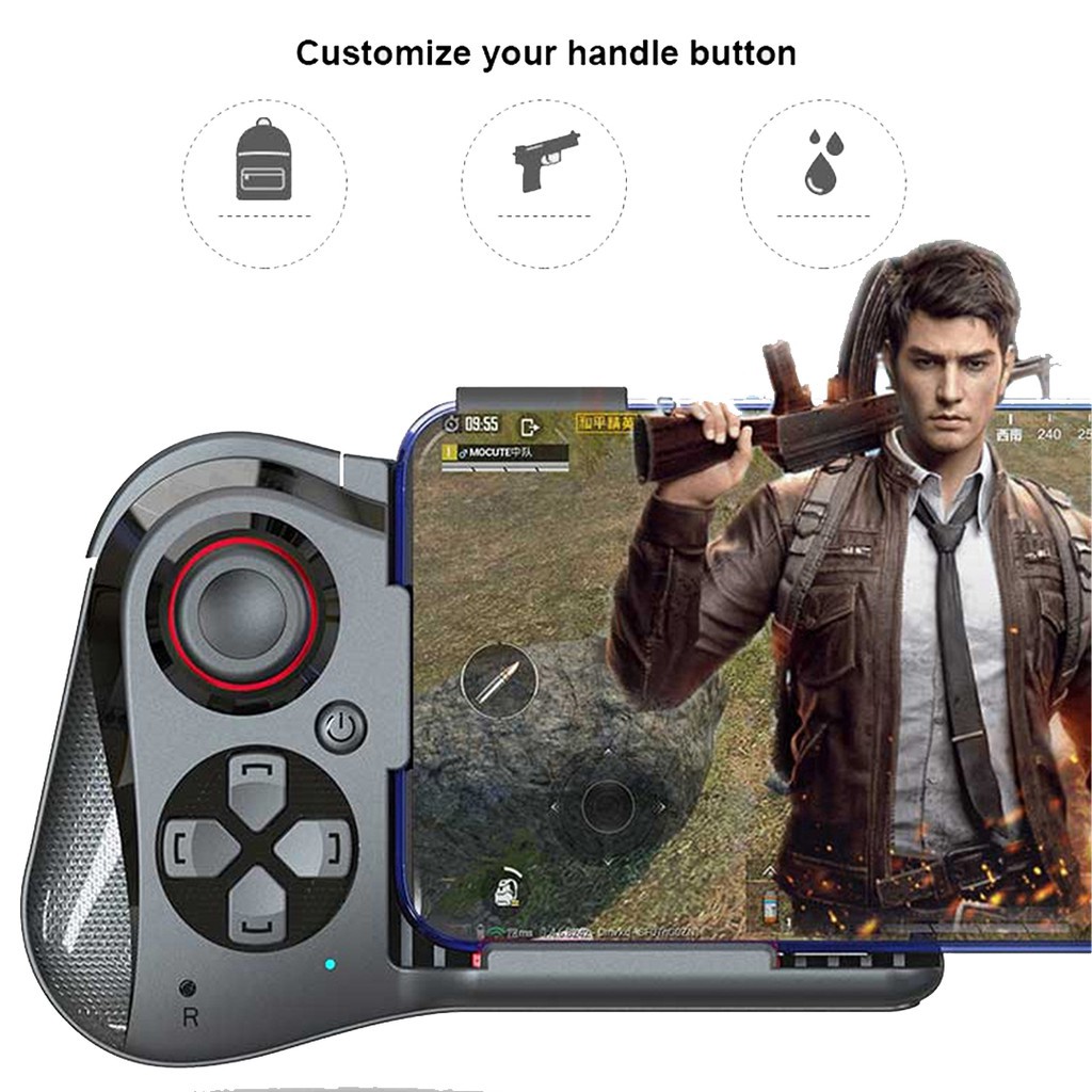 Tay Cầm Chơi Game Bluetooth MOCUTE 059 Hỗ Trợ Chơi fifa, free fire, ROS,Liên Quân Mobile