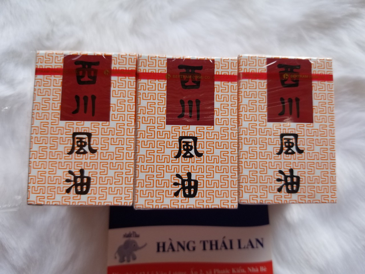 Combo 2 chai 3cc nước trắng SEE CHUAN- Dầu gió Thái Lan