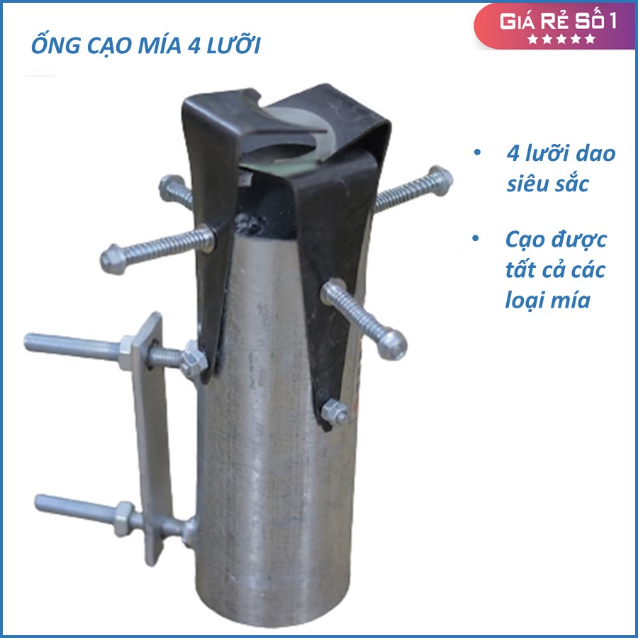 Ống dao cạo vỏ mía 4 lưỡi