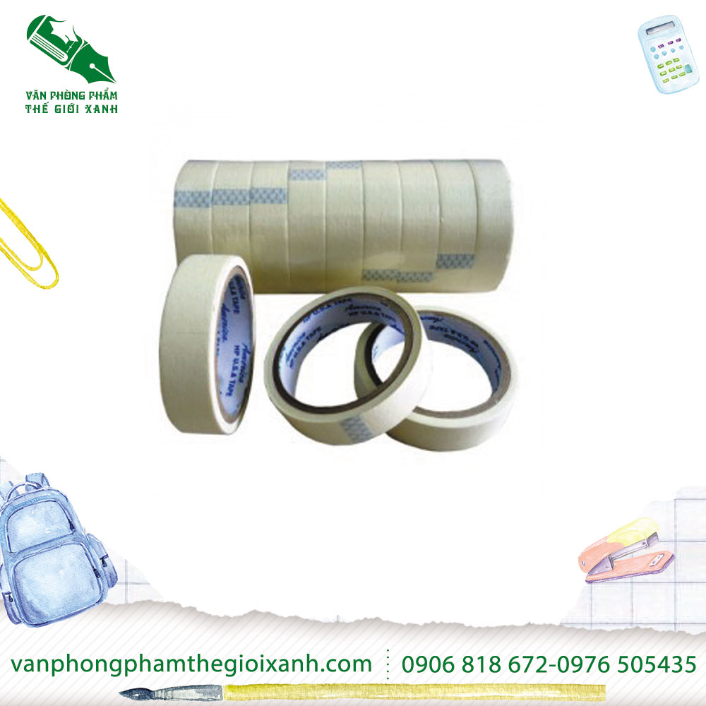 Băng keo giấy 2f4 22 yard
