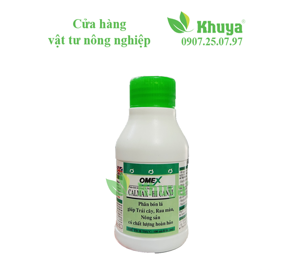 Phân bón lá trung vi lượng Omex CalMax Hi Canxi 100ml