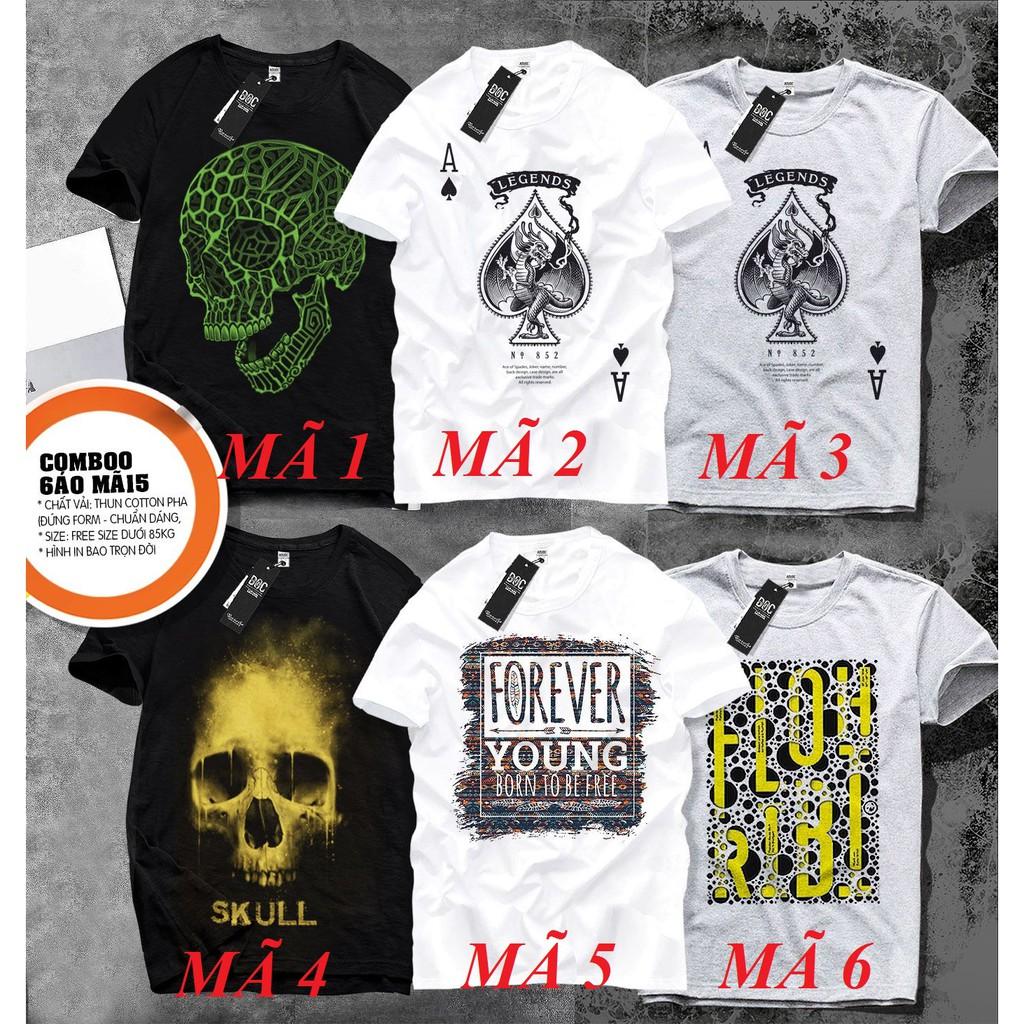 Super big size Middle sleeve cool T shirt