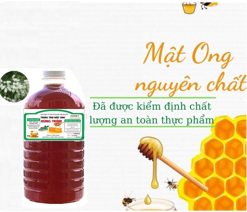 Mật Ong Nguyên Chất 1 Lít