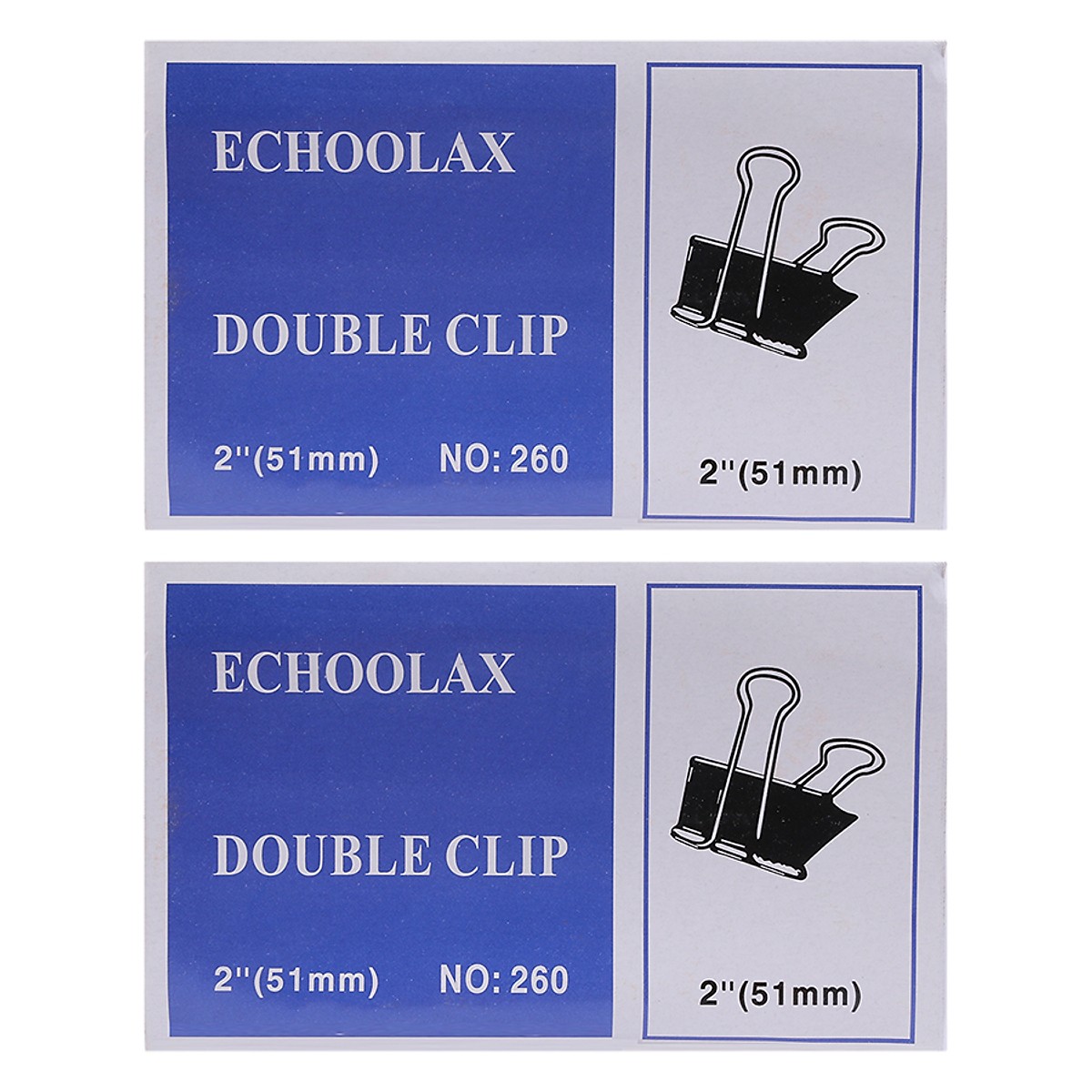 Hộp Kẹp Bướm ECHO Double Clip 51mm