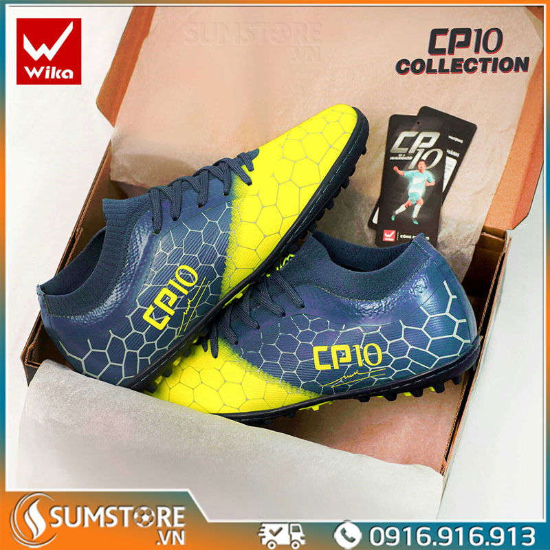Giày đá bóng cp10 công phượng - giày đá banh wika cao cấp