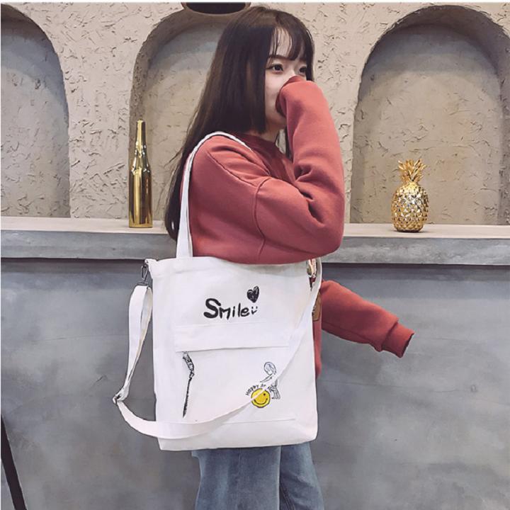 TÚI TOTE THỜI TRANG  SMILE