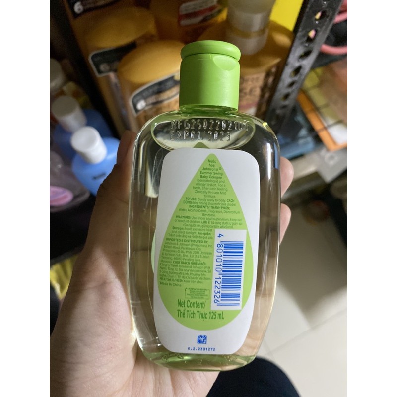 Nước hoa Johnson's Baby CHO BÉ 125ml