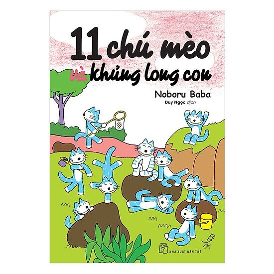 11 chú mèo và khủng long con - noboru baba