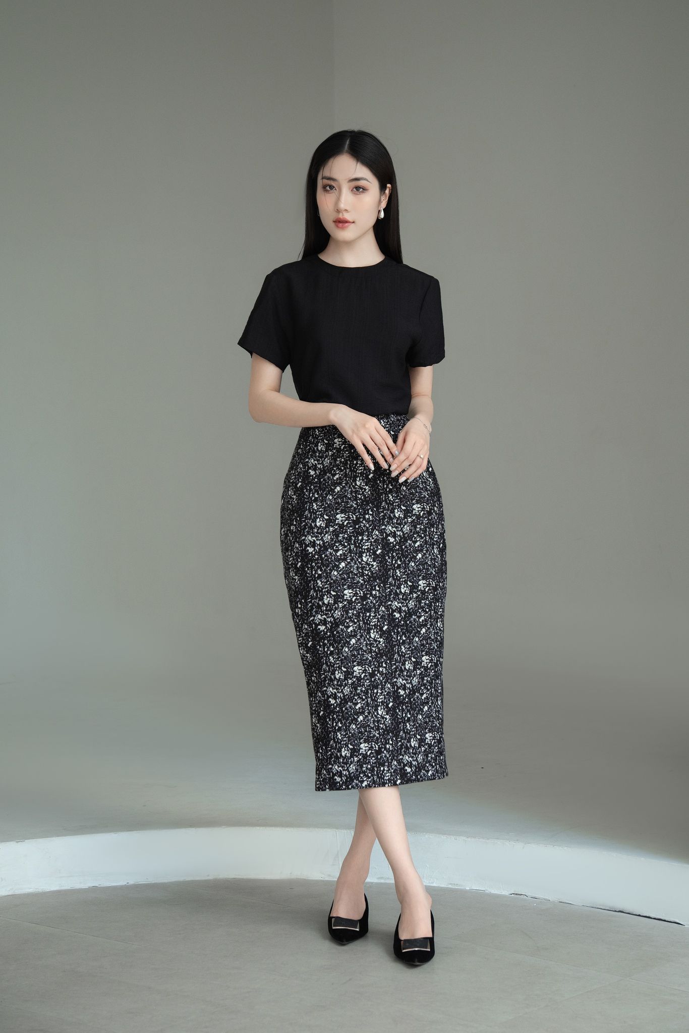 OLV - Chân váy Keily Floral Skirt