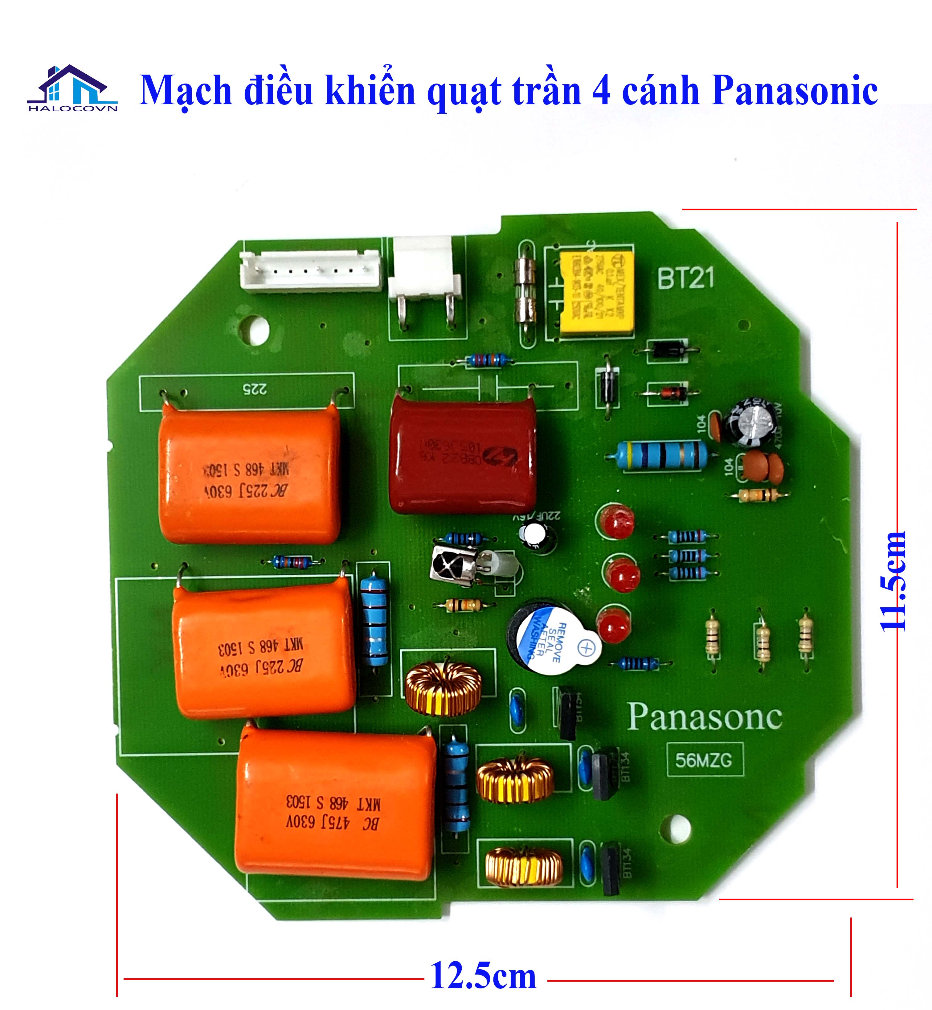 Mạch quạt trần Panasonic 4 cánh