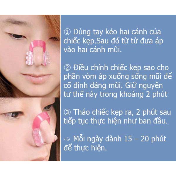 Dụng cụ kêp nâng mũi Nose Up