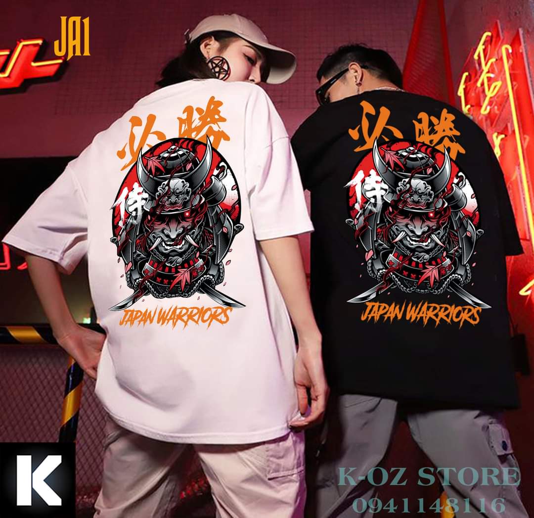 [HCM]áo thun UNISEX  in hình MẶT QUỶ NHẬT BẢN  rõ nét  co giãn tốt thấm hút mồ hôi