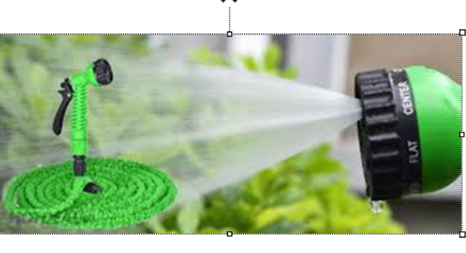 [HCM]vòi nước giãn nở tưới cây rửa xe 15M (xanh lá)