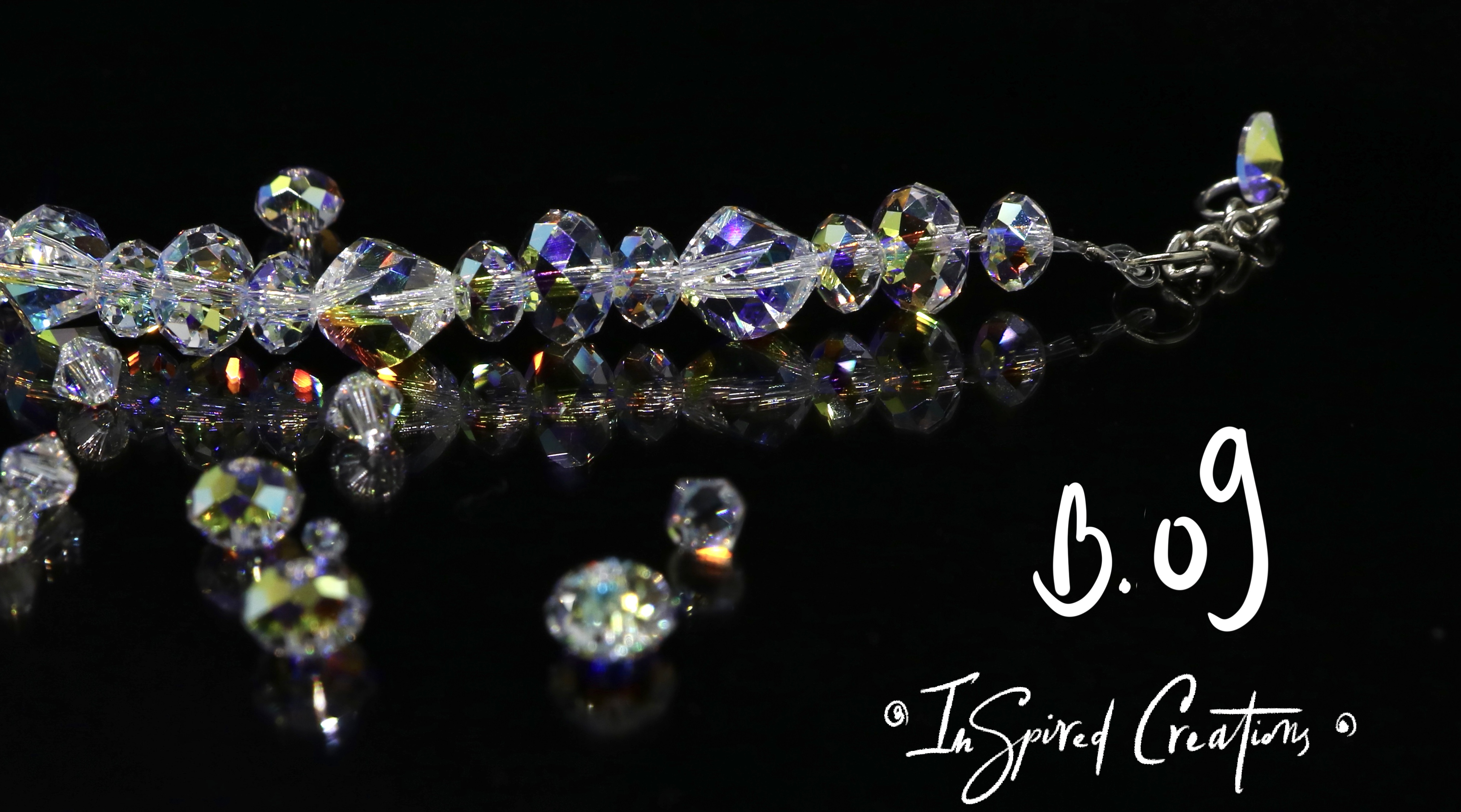 Lắc tay nữ pha lê cao cấp 100% Swarovski B.09