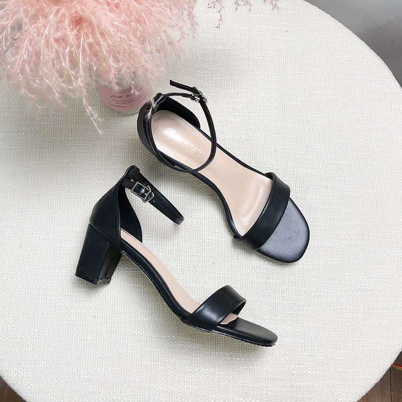 Giày Sandal cao 5 cm mã DHS1, xăng đan nữ  kiểu dáng basic