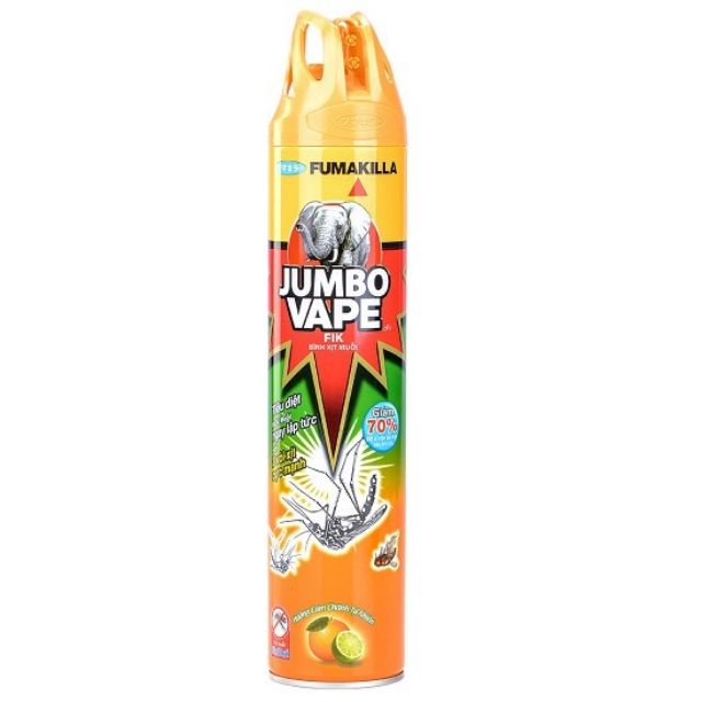 [Freeship] Bình xịt côn trùng Jumbo chai 600ml