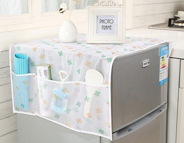 Tấm Phủ Tủ Lạnh Có Ngăn Tiện Dụng