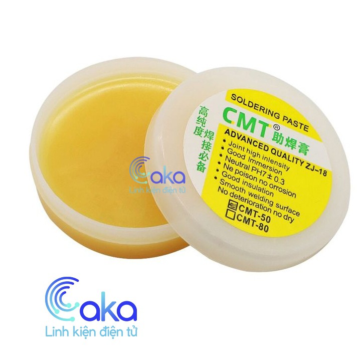Mỡ hàn mạch điện tử, mỡ hàn linh kiện dán SMT SMD