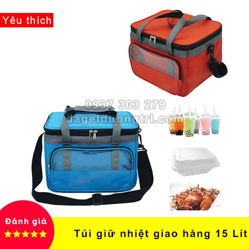 Túi giữ nhiệt giao hàng 15l