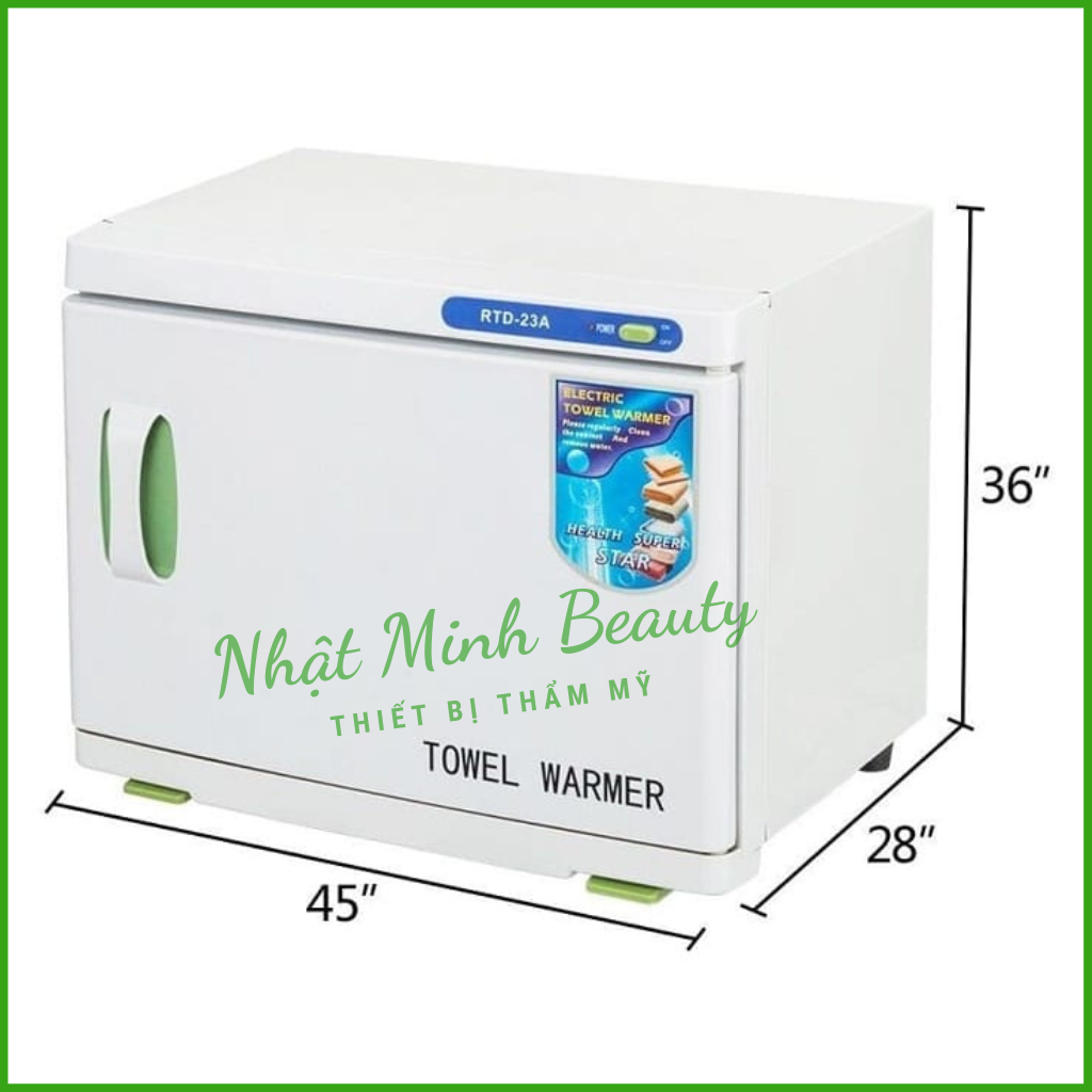 Tủ hấp khăn nóng tiệt trùng RTD - 23A | Tủ hấp đá, hấp khăn cho spa