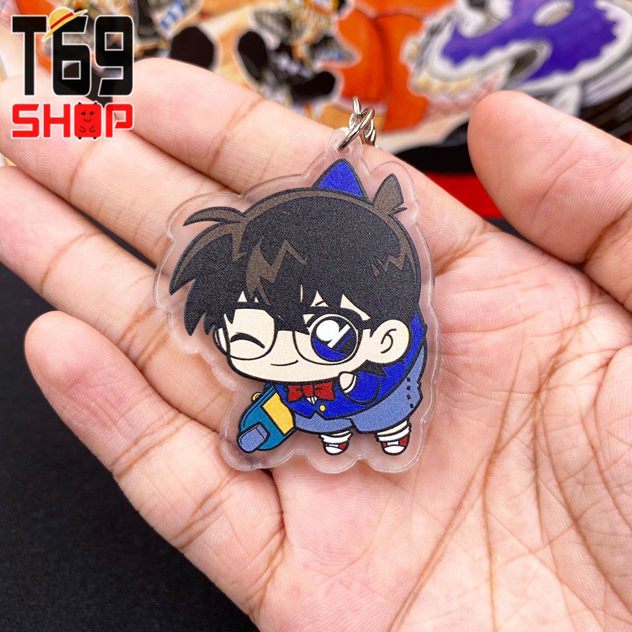 Móc khóa mica anime Detective Conan - Nhóm 2
