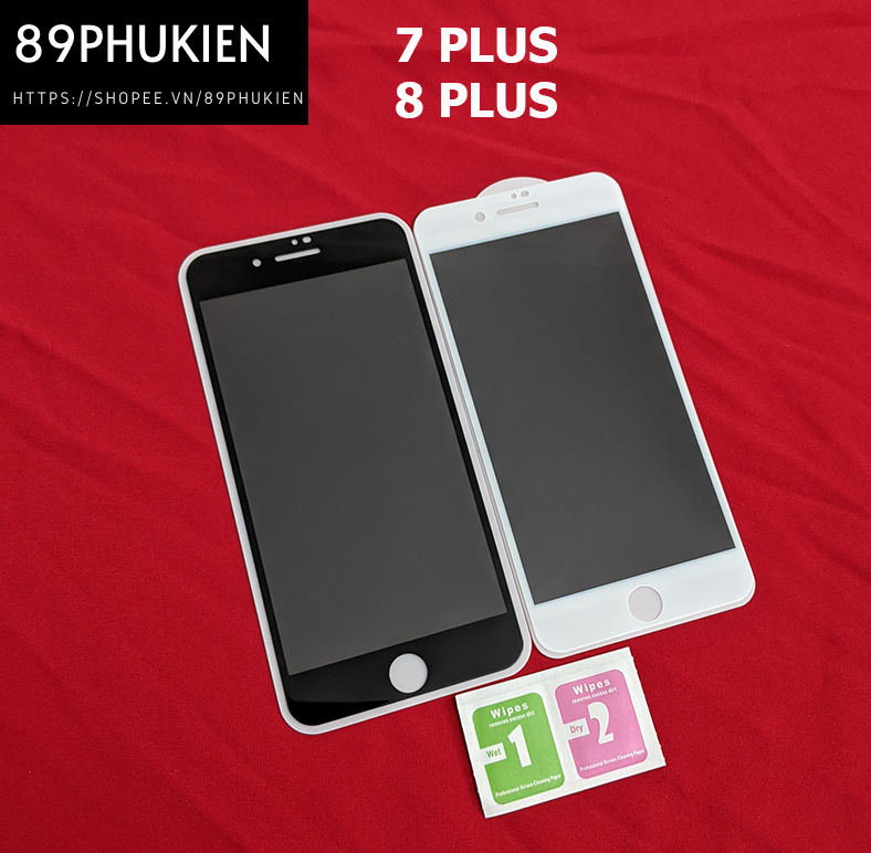 Kính cường lực phủ màn hình chống nhìn trộm iPhone 7 Plus 8 Plus