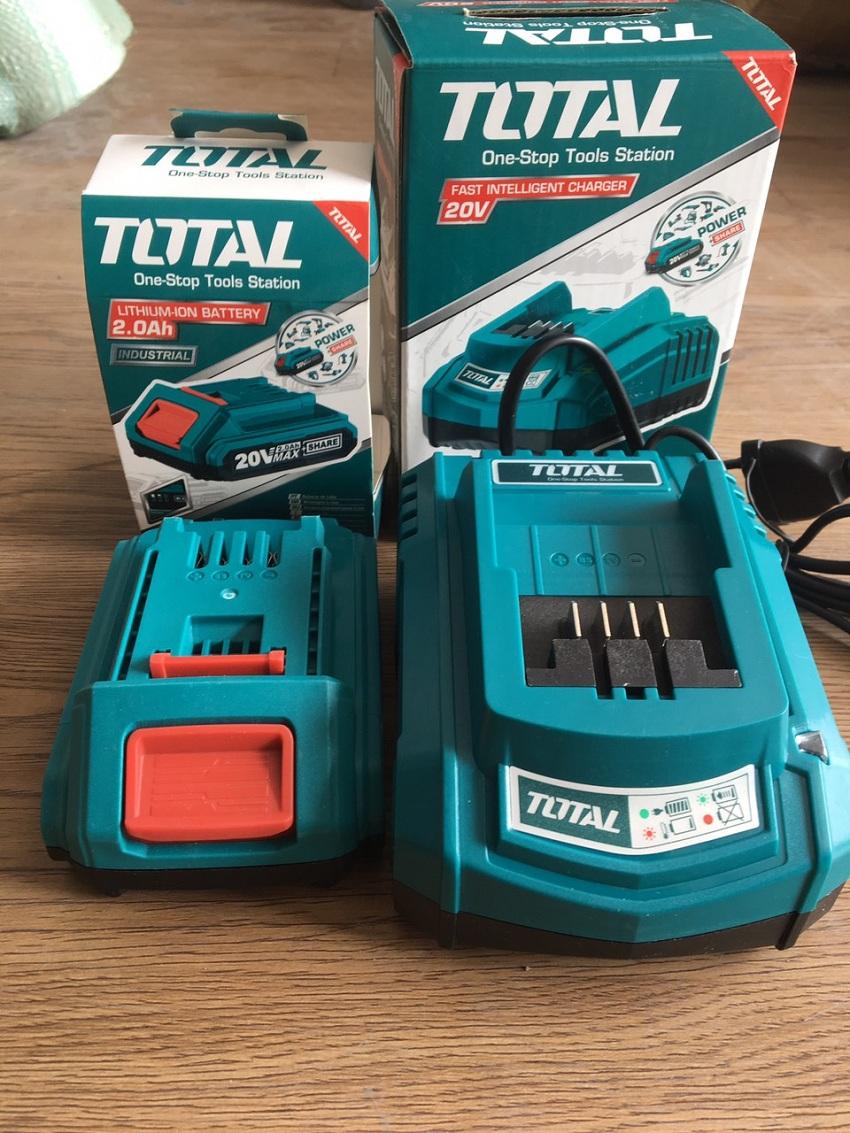 Combo pin sạc Total TFBLI2001 TFCLI2001 20V