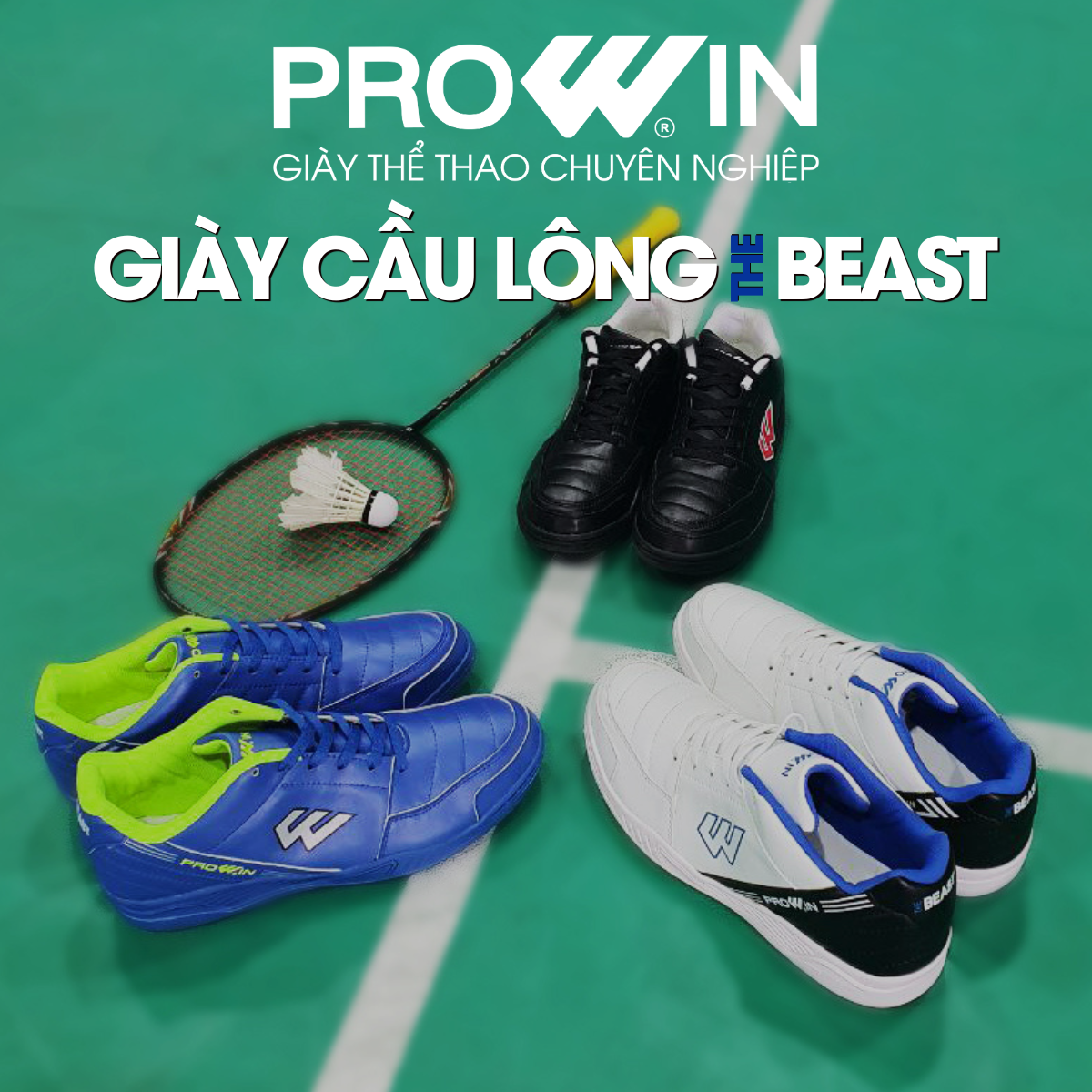 Prowin - Giày cầu lông nam The Beast
