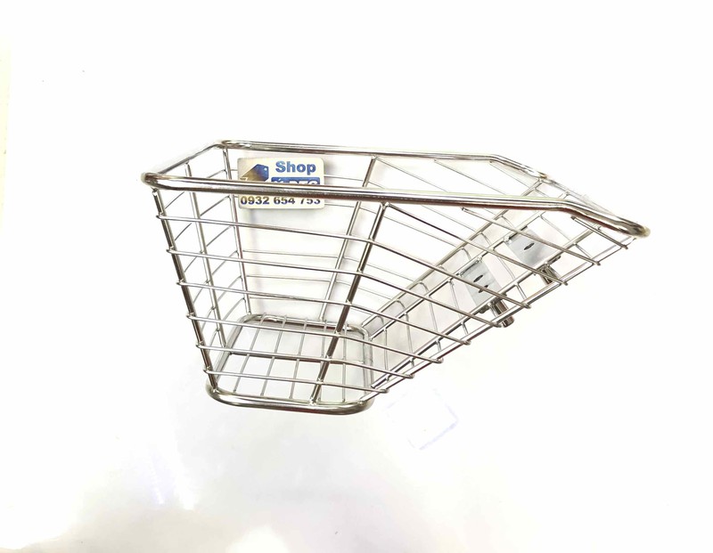 Rổ Inox Gắn Xe Sirius